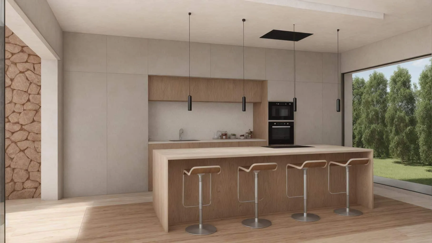 Sampol B, Vivienda unifamiliar aislada con piscina